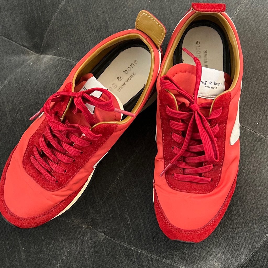 Rag & Bone Red Women's Sneakers